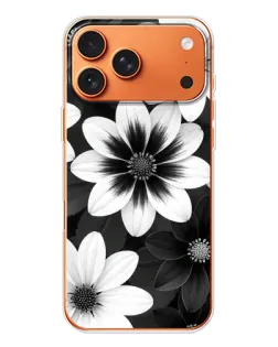 Чехол для iPhone 17 Pro Max с картинкой «Монохромные астры» Чехол для iPhone 17 Pro Max с картинкой «Монохромные астры»