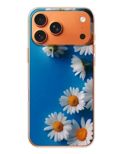 Чехол для iPhone 17 Pro Max с картинкой «Белоснежные маргаритки» Чехол для iPhone 17 Pro Max с картинкой «Белоснежные маргаритки»