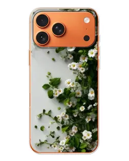 Чехол для iPhone 17 Pro Max с картинкой «Ветка мелких белых цветов» Чехол для iPhone 17 Pro Max с картинкой «Ветка мелких белых цветов»
