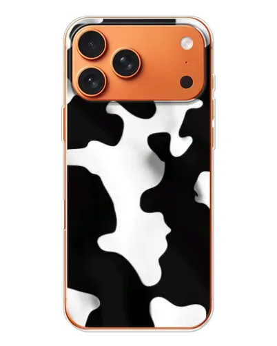 Чехол для iPhone 17 Pro Max с картинкой «Черно-белое пятно»