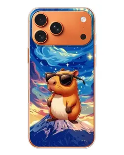 Чехол для iPhone 17 Pro Max с картинкой «Капибара Ван Гога»
