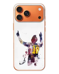 Чехол для iPhone 17 Pro Max с картинкой «Акварельный Месси Барселона» Чехол для iPhone 17 Pro Max с картинкой «Акварельный Месси Барселона»