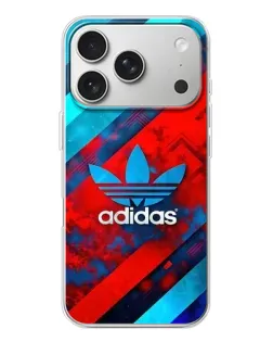 Чехол для iPhone 17 Pro с картинкой «Абстракция Adidas»