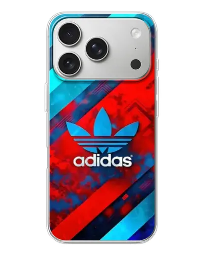 Чехол для iPhone 17 Pro с картинкой «Абстракция Adidas»