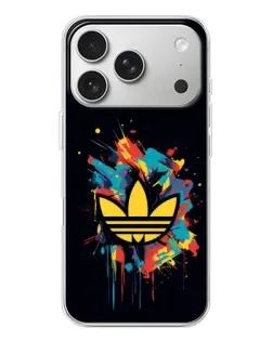 Чехол для iPhone 17 Pro с картинкой «Adidas Splash»