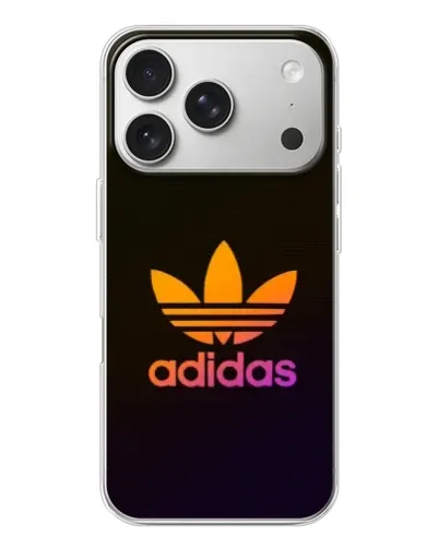 Чехол для iPhone 17 Pro с картинкой «Градиент Adidas»