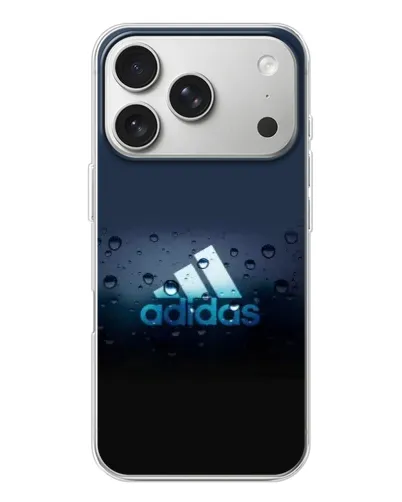 Чехол для iPhone 17 Pro с картинкой «Adidas Water Drops»