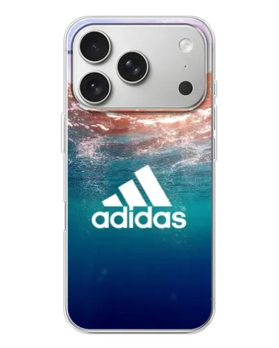 Чехол для iPhone 17 Pro с картинкой «Океанская глубина адидас»