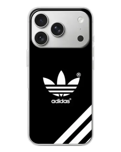 Чехол для iPhone 17 Pro с картинкой «Adidas с диагональными полосами»