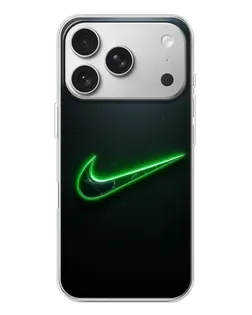 Чехол для iPhone 17 Pro с картинкой «Неоновый контур Nike» Чехол для iPhone 17 Pro с картинкой «Неоновый контур Nike»