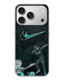Чехол для iPhone 17 Pro с картинкой «Спортивный арт Nike» Чехол для iPhone 17 Pro с картинкой «Спортивный арт Nike»