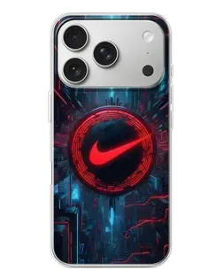 Чехол для iPhone 17 Pro с картинкой «Техногенный стиль Nike» Чехол для iPhone 17 Pro с картинкой «Техногенный стиль Nike»
