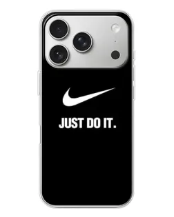 Чехол для iPhone 17 Pro с картинкой «Классический принт Nike» Чехол для iPhone 17 Pro с картинкой «Классический принт Nike»