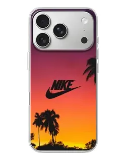 Чехол для iPhone 17 Pro с картинкой «Nike на закате солнца» Чехол для iPhone 17 Pro с картинкой «Nike на закате солнца»