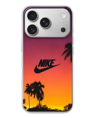 Чехол для iPhone 17 Pro с картинкой «Nike на закате солнца» Чехол для iPhone 17 Pro с картинкой «Nike на закате солнца»