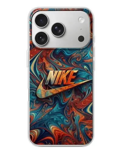 Чехол для iPhone 17 Pro с картинкой «Nike в абстракции» Чехол для iPhone 17 Pro с картинкой «Nike в абстракции»
