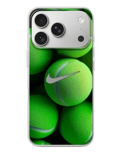 Чехол для iPhone 17 Pro с картинкой «Теннисные мячи Найк» Чехол для iPhone 17 Pro с картинкой «Теннисные мячи Найк»