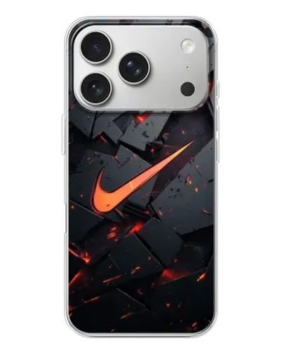 Чехол для iPhone 17 Pro с картинкой «Nike — эффект разломов» Чехол для iPhone 17 Pro с картинкой «Nike — эффект разломов»