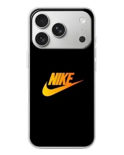 Чехол для iPhone 17 Pro с картинкой «Золотой логотип Nike» Чехол для iPhone 17 Pro с картинкой «Золотой логотип Nike»