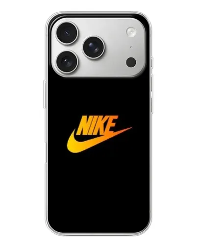 Чехол для iPhone 17 Pro с картинкой «Золотой логотип Nike» Чехол для iPhone 17 Pro с картинкой «Золотой логотип Nike»