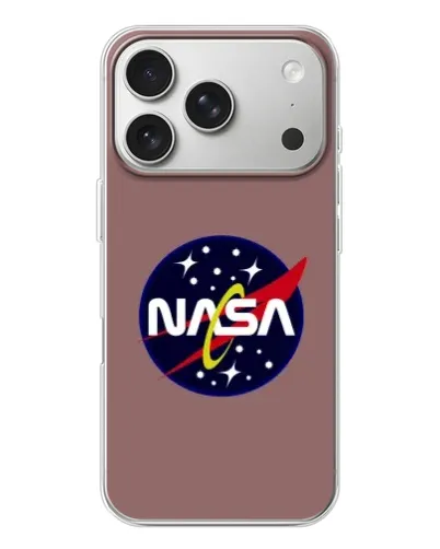 Чехол для iPhone 17 Pro с картинкой «NASA — ретро космос» Чехол для iPhone 17 Pro с картинкой «NASA — ретро космос»