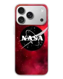 Чехол для iPhone 17 Pro с картинкой «NASA — красная туманность» Чехол для iPhone 17 Pro с картинкой «NASA — красная туманность»
