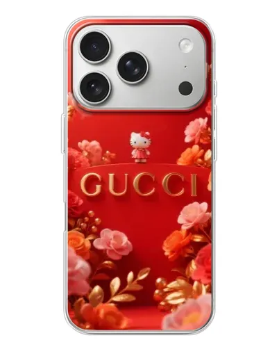 Чохол для iPhone 17 Pro з картинкою «Gucci — золотий сад» Чохол для iPhone 17 Pro з картинкою «Gucci — золотий сад»