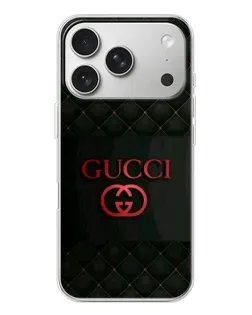Чохол для iPhone 17 Pro з картинкою «Gucci — стьобаний чорний» Чохол для iPhone 17 Pro з картинкою «Gucci — стьобаний чорний»