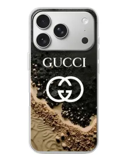 Чохол для iPhone 17 Pro з картинкою «Gucci — піщані дюни» Чохол для iPhone 17 Pro з картинкою «Gucci — піщані дюни»