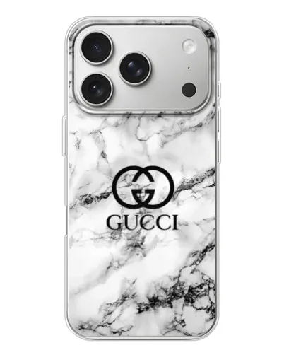 Чохол для iPhone 17 Pro з картинкою «Gucci — мармуровий шик» Чохол для iPhone 17 Pro з картинкою «Gucci — мармуровий шик»