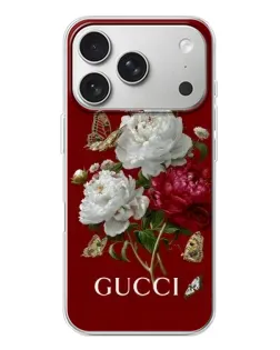 Чохол для iPhone 17 Pro з картинкою «Gucci — сад» Чохол для iPhone 17 Pro з картинкою «Gucci — сад»