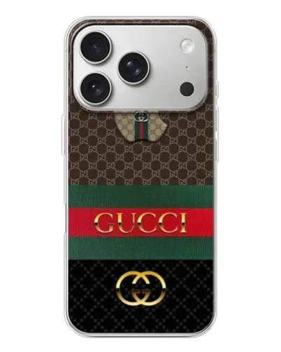 Чохол для iPhone 17 Pro з картинкою «Gucci — брендований десерт» Чохол для iPhone 17 Pro з картинкою «Gucci — брендований десерт»