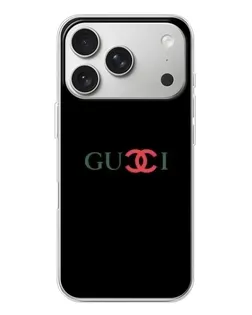 Чохол для iPhone 17 Pro з картинкою «Gucci — червоний градієнт» Чохол для iPhone 17 Pro з картинкою «Gucci — червоний градієнт»