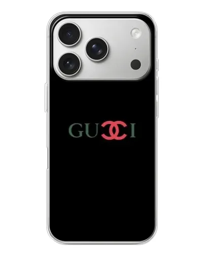 Чохол для iPhone 17 Pro з картинкою «Gucci — червоний градієнт» Чохол для iPhone 17 Pro з картинкою «Gucci — червоний градієнт»