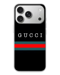 Чохол для iPhone 17 Pro з картинкою «Gucci — червоний пояс» Чохол для iPhone 17 Pro з картинкою «Gucci — червоний пояс»
