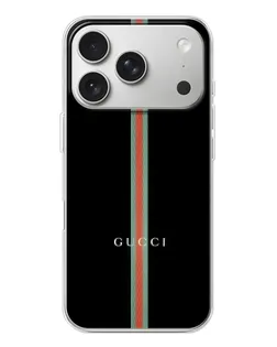 Чохол для iPhone 17 Pro з картинкою «Gucci — строга лінія» Чохол для iPhone 17 Pro з картинкою «Gucci — строга лінія»