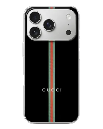 Чохол для iPhone 17 Pro з картинкою «Gucci — строга лінія» Чохол для iPhone 17 Pro з картинкою «Gucci — строга лінія»