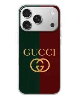 Чохол для iPhone 17 Pro з картинкою «Gucci — темно-зелений градієнт» Чохол для iPhone 17 Pro з картинкою «Gucci — темно-зелений градієнт»