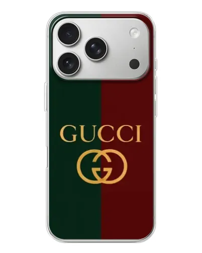 Чохол для iPhone 17 Pro з картинкою «Gucci — темно-зелений градієнт» Чохол для iPhone 17 Pro з картинкою «Gucci — темно-зелений градієнт»