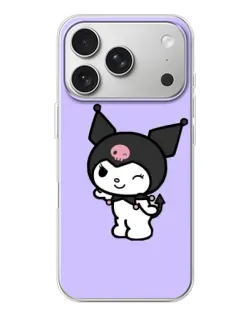 Чехол для iPhone 17 Pro с картинкой «Классическая Kuromi»