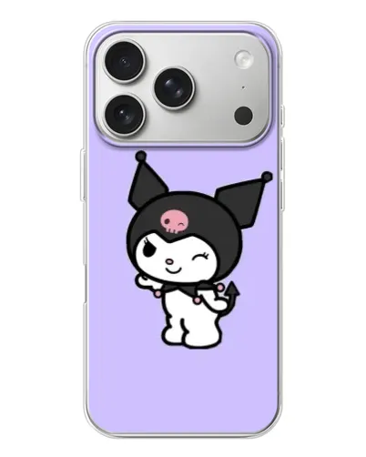 Чехол для iPhone 17 Pro с картинкой «Классическая Kuromi»