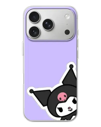 Чехол для iPhone 17 Pro с картинкой «Забавная Kuromi»