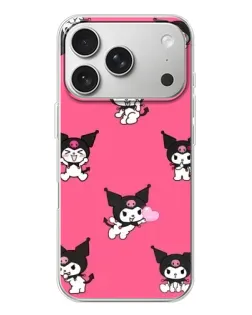 Чехол для iPhone 17 Pro с картинкой «Паттерн с Куроми»