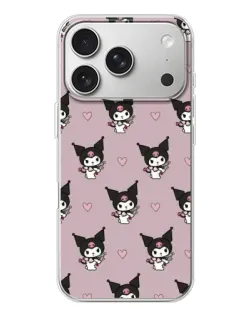 Чехол для iPhone 17 Pro с картинкой «Kuromi — ночной сон»