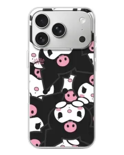 Чехол для iPhone 17 Pro с картинкой «Паттерн голов Куроми»