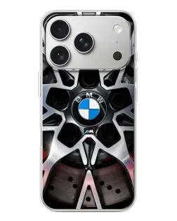 Чехол для iPhone 17 Pro с картинкой «BMW — деталь диска» Чехол для iPhone 17 Pro с картинкой «BMW — деталь диска»