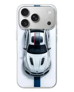 Чохол для iPhone 17 Pro з картинкою «Вид зверху — BMW M» Чохол для iPhone 17 Pro з картинкою «Вид зверху — BMW M»