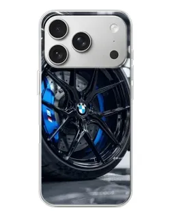 Чохол для iPhone 17 Pro з картинкою «Колесо BMW зблизька»