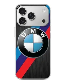 Чохол для iPhone 17 Pro з картинкою «BMW M-stripes стиль»