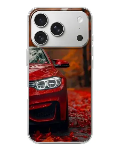 Чохол для iPhone 17 Pro з картинкою «Осіння BMW M4»